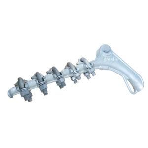 Metric Electric Power Accessories Hot DIP Galvanized Steel Sliver Cable Clamp Manufacture