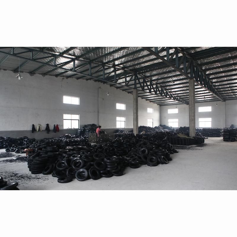 2020 New Product Galvanzation Rim High Load Capacity Solid Rubber Wheel for European Market (14′)