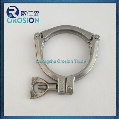 Sanitary Stainless Steel 2.5inch 3PC Clamp