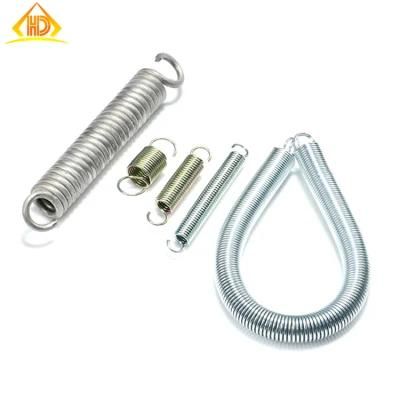 Factory Price SS304 Music Wire Steel Wire Dia 0.5mm 1mm 2mm Extension Tension Spring