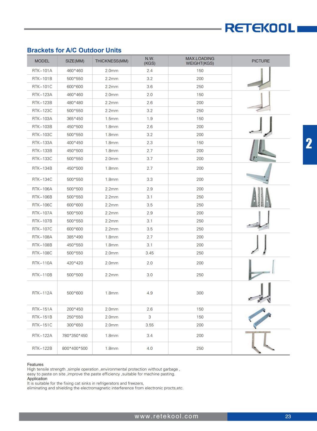 Air Conditioner Wall Bracket/Outdoor Air Conditioner Stand/Air Conditioner Support Bracket