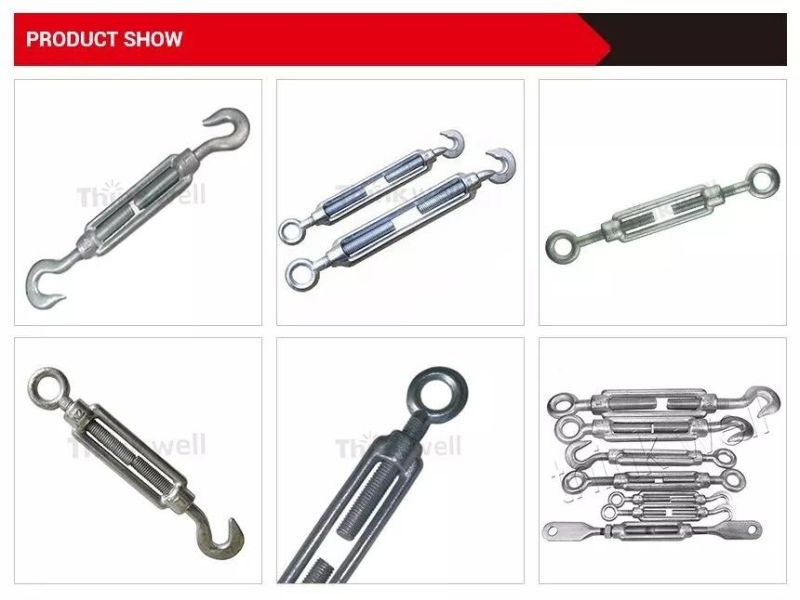 DIN 1480 Swivel Decorative Turnbuckle Wrought Iron Spring Turnbuckle
