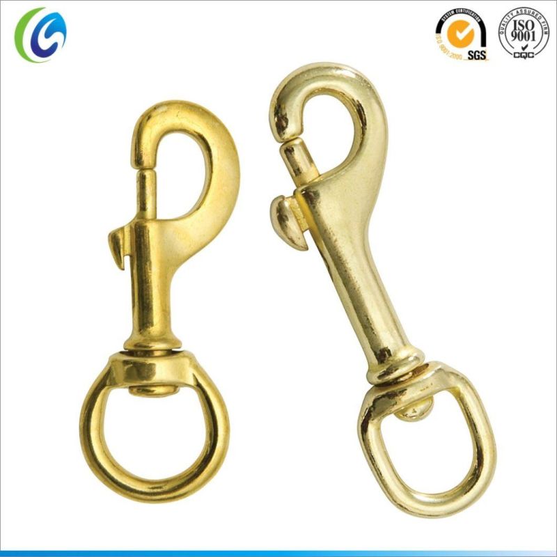 High Quality Rotating Snap Buckle Metal Solid Rotating Spring Hook
