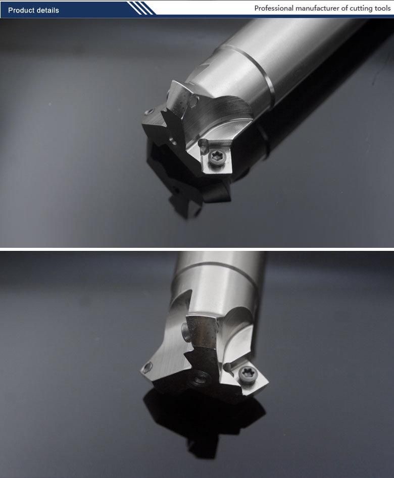 Chamfering Milling Tool Matched Carbide Inserts Spmt120408 (Refer to ZCC code CMA01-032-XP32-SP12-03/Sant code AC01.12W32.032.03)