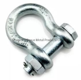 4.75 T Screw Pin Forged Galvanized Steel Marine Anchor Bow Omega Shackle