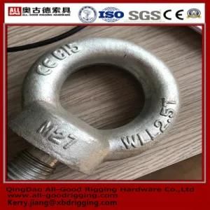 Lifting Forged Zinc-Plated DIN580 Eye Bolt