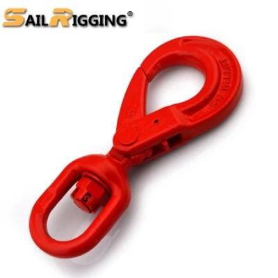 Rigging Hardware G80 Lifting Swivel Self Locking Hook