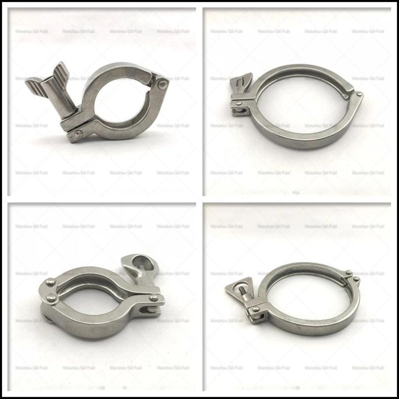 Stainless Steel Pipe Clamp 1/2′′-12′′ Customed Size