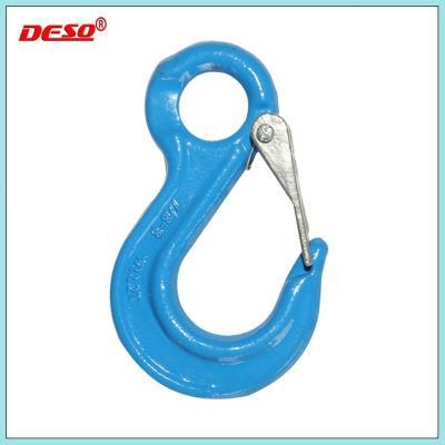 G80 Forged Steel Eye Sling Hook with Latch