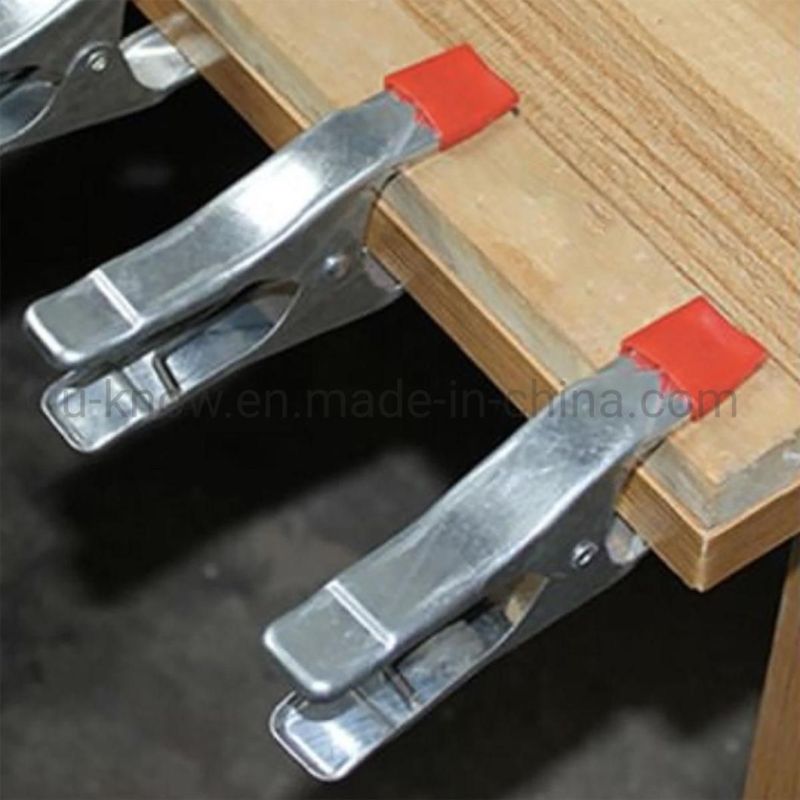 Metal Spring Clamp Set Durable Zinc Plated Spring Clamps