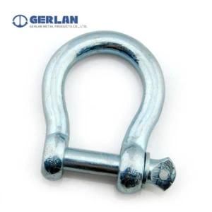 European Type High Polished Stainless Steel Forged Bow Shackles