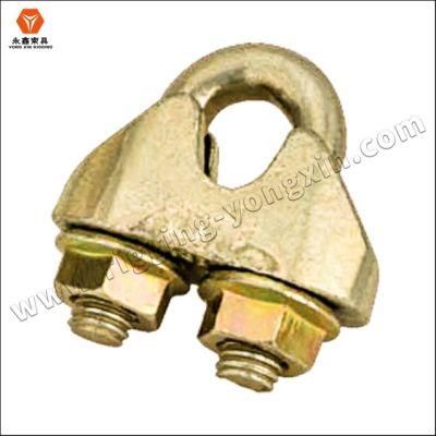 Factory Wholesale DIN 1142 Galvanized Malleable Rigging Hardware Steel Drop Forged Wire Rope Clamp U Bolt Wire Rope Clip