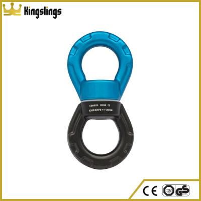 30kn 7075alu Swivel Swing Device Safety Carabiner for Yoga/Hammock