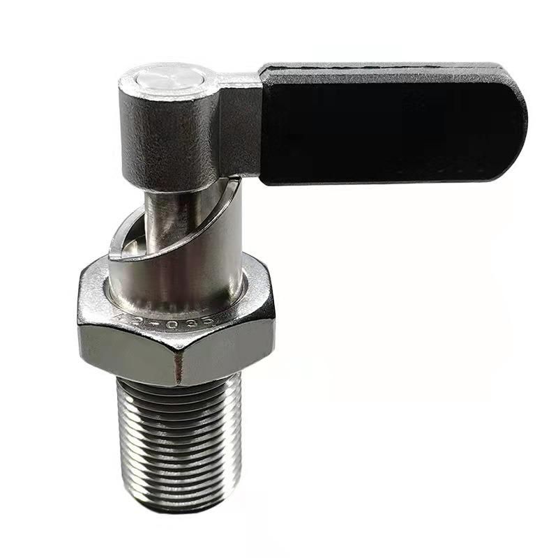 Lock Pin with Spring M10 Lever and Rest Position