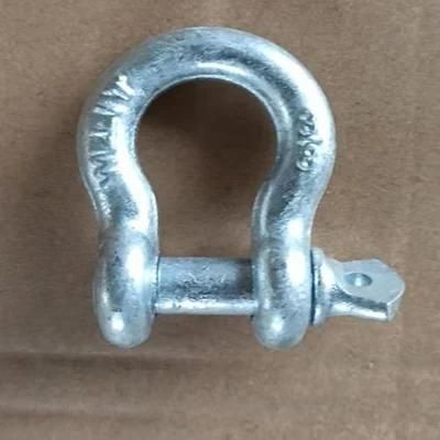 3/8&prime; Manille Bow Type Screw Pin Anchor Shackle