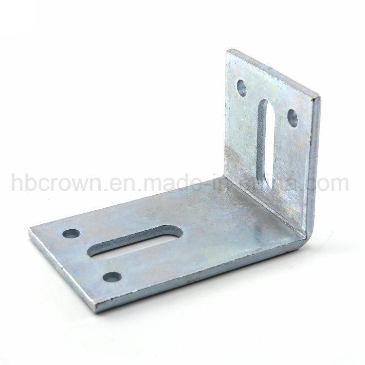 Custom Made Right Angle Galvanized Flat Corner Bracket