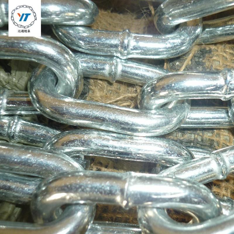 Welded Hot DIP Galvanized and Electro Galvanized Twisted Link Chain