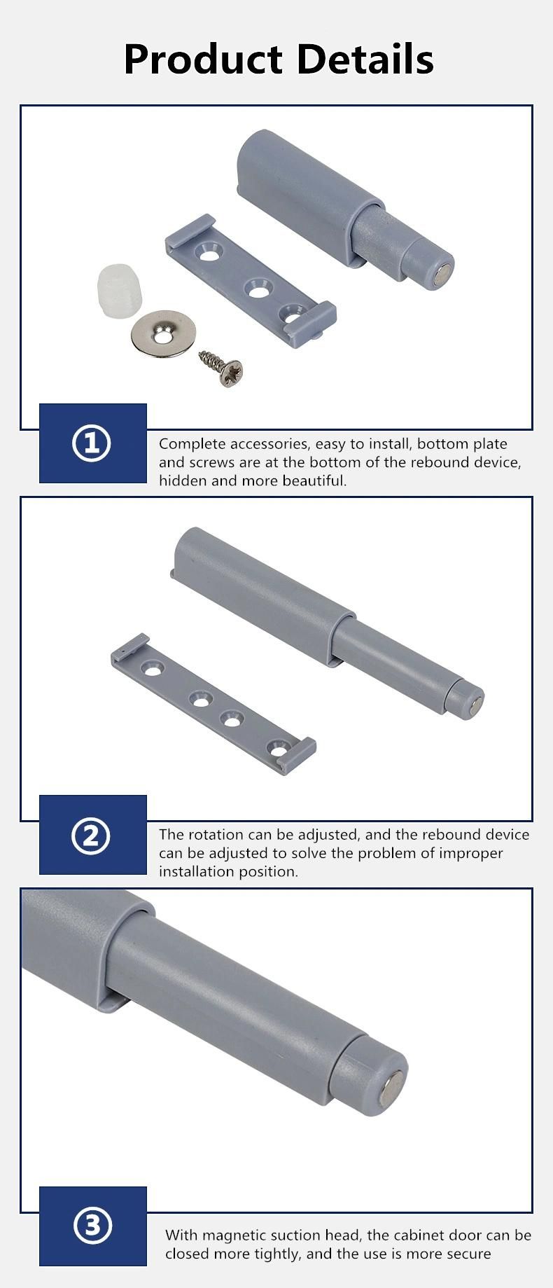 Factory Price Sliding Door Push to Open Latch Plastic Damper