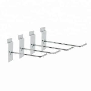Metal Chrome Supermarket Display Accessories Panel Hook