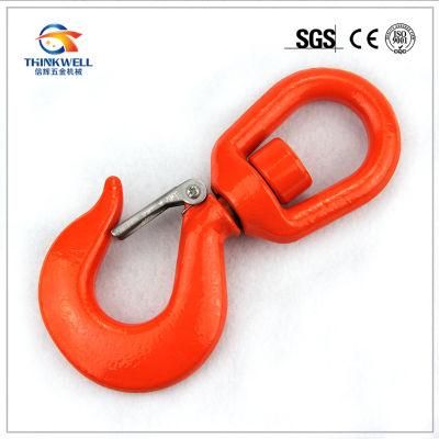 S-322 Us Type Forged Swivel Hoist Hook with Latch