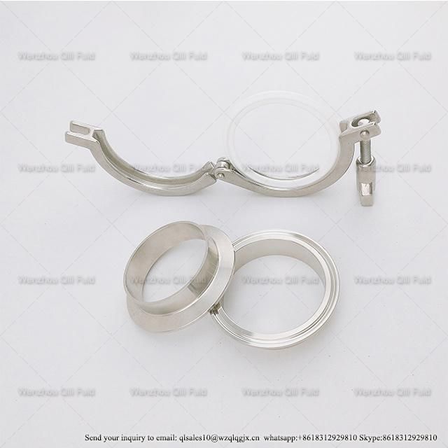 Sanitary Stainless Steel Whole Set of Clamp