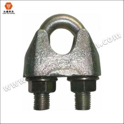 China Manufacturer Cheap Galvanized Steel Malleable Casting DIN1142 Wire Rope Clamp for Wire Rope Fittings|Hardware Rigging Wire Rope Clamp