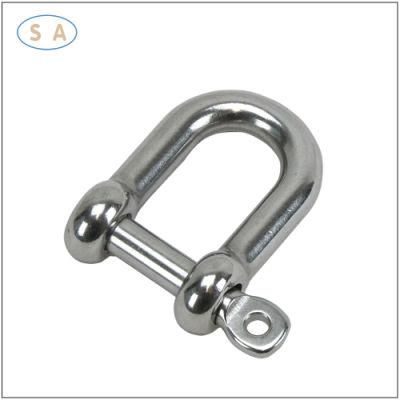 OEM 304 Stainless Steel Rigging D Shackle