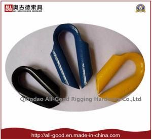 Rigging Sprayed Pipe Type Wire Rope Thimble