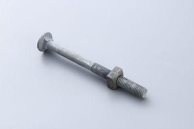 3/8 Inch Diameter Carriage Bolts for Pole Line Fittings