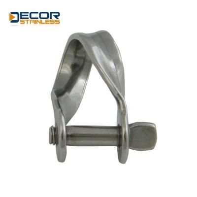 Stainless Steel Stamped Twist Shackle