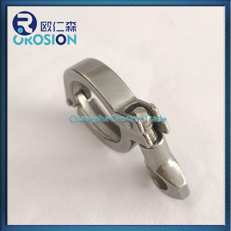 Sanitary Stainless Steel Pipe Fitting Clamp for Drink