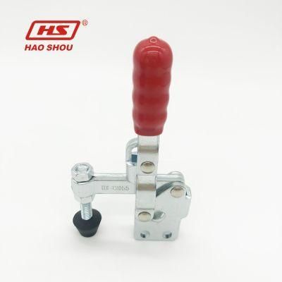 Haoshou HS-12055 Similar to 202-B Fixed Spindle Steel Manual Hand Vertical Toggle Clamp