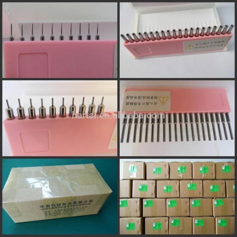 Diamond Polished Mirror Surface Hard Ruby Tipped Tube Coil Winding Neddle Motor Wire Guide Ruby Nozzle