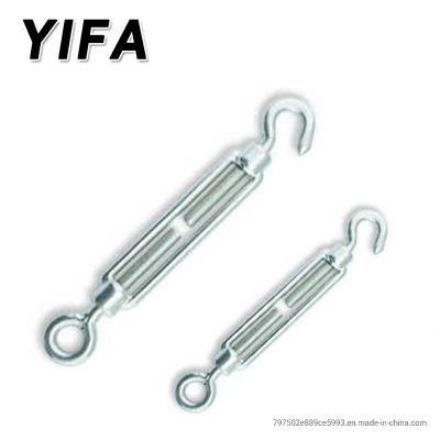Stainless Steel DIN1480 Type Turnbuckle Eye and Hook Turnbuckle