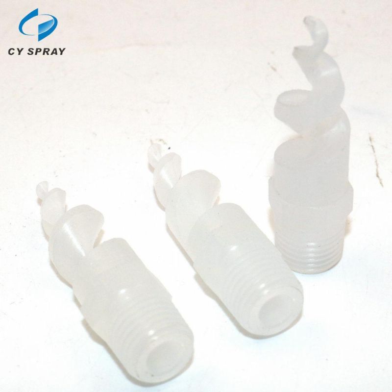 Plastic Evaporative Cooling Nozzle Chemical Spiral Spray Nozzle