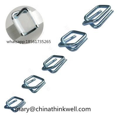 Steel Wire Buckle for Polyester Strap, Used for Packaging