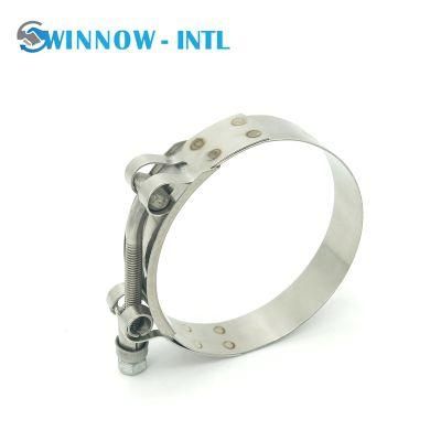Pipe Clamps 304 Stainless Steel Radiator T-Bolt Hose Clamp