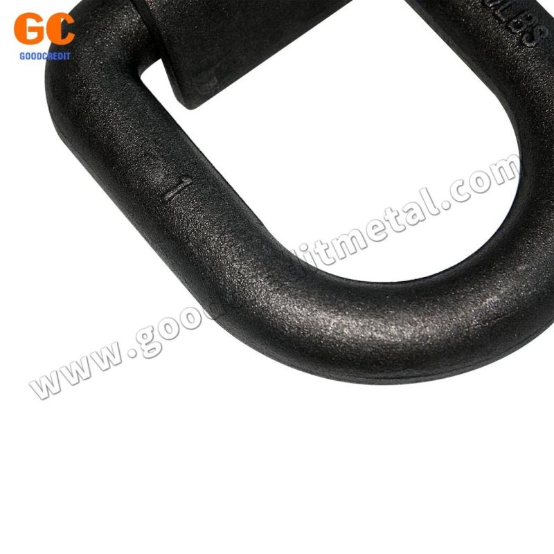 D Ring Drop Forged D Ring with Weld-on Clip