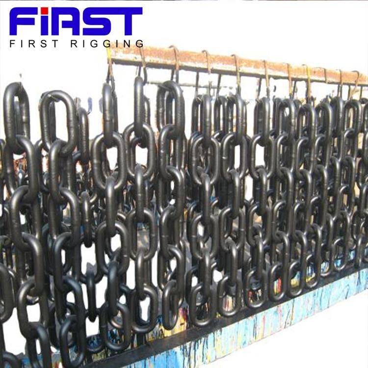 En818 Standard Primary Colour/Black Painted Finish G80 Lifting Chain