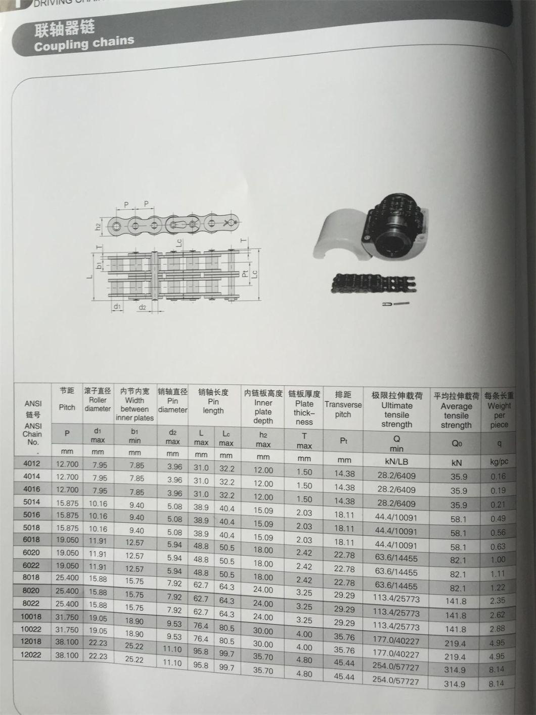 Coupling Chains for Different Kinds of Couplings