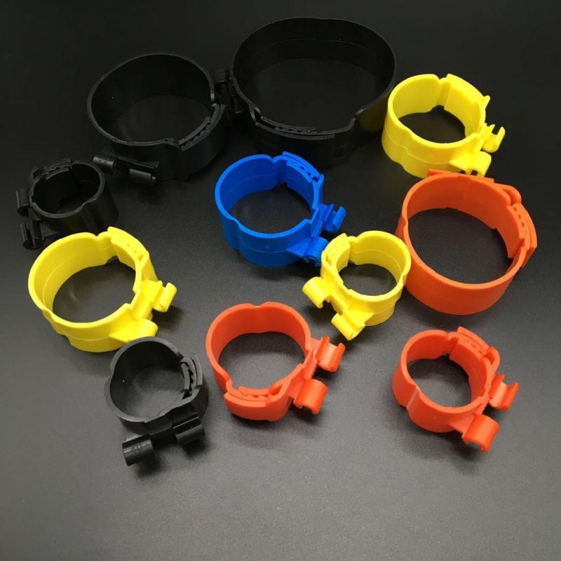 Copper Insulation Pipe Refrigeration Plumbing Tube Plastic Clamp Fitting