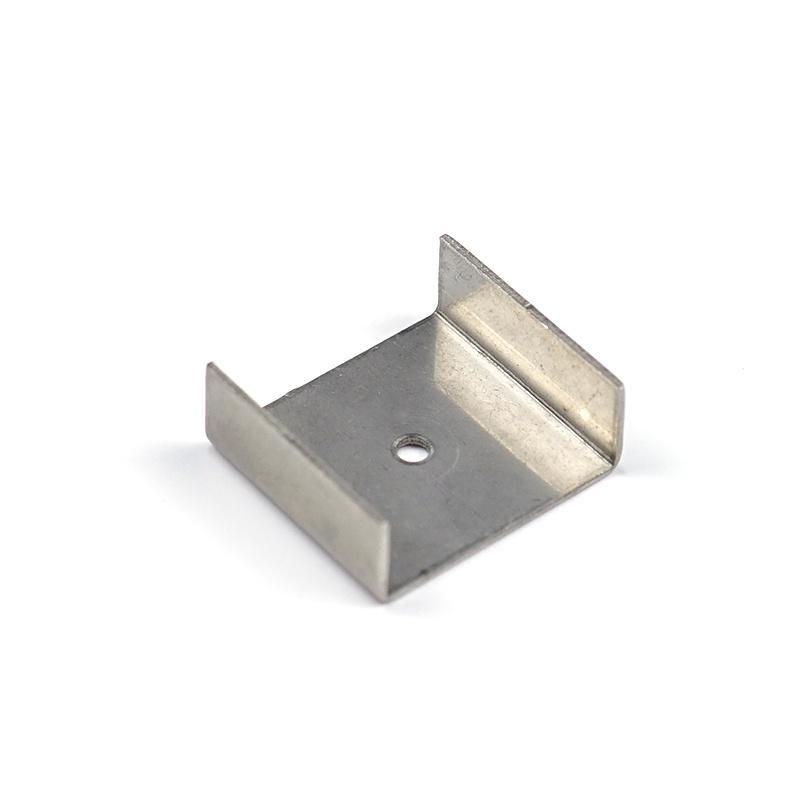 Dongguan Factory Custom Stainless Steel Metal Aluminum U Shape Corner Bracket