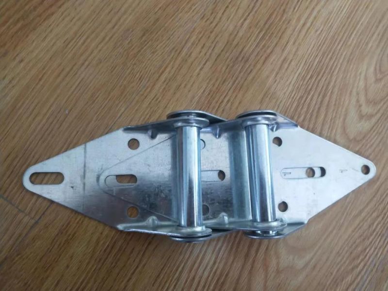 14 Gauge Bright Zinc Plated Steel Garage Door #1 #2 #3 Hinge