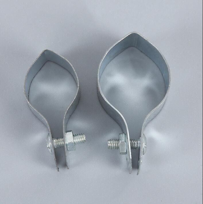 Hardware Carbon Steel with Zinc Plated Reinforced Ground Pipe Clamps