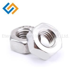 China Factory Zinc Coated Hexagon Nut, Auto Lathe Made Hex Nut, Rivet Nut