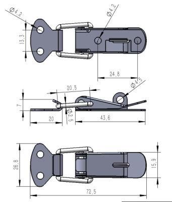 High Quality Toggle Latch with ISO9001