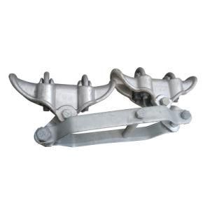 Factory Adaptor Silvery White Xgswedge Tension Hot DIP Galvanized Steel Suspension Clamp
