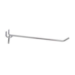 Shop Display Accessories Wire Metal Chrome Pegboard Security Hooks