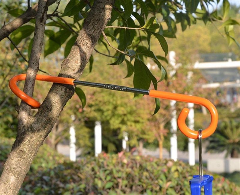 Outdoor Multifunctional Tent Lamp Steam Lamp Hook Thickened Camping Lamp Rack Two-Way Pig Tail S-Type Double Headed Hook