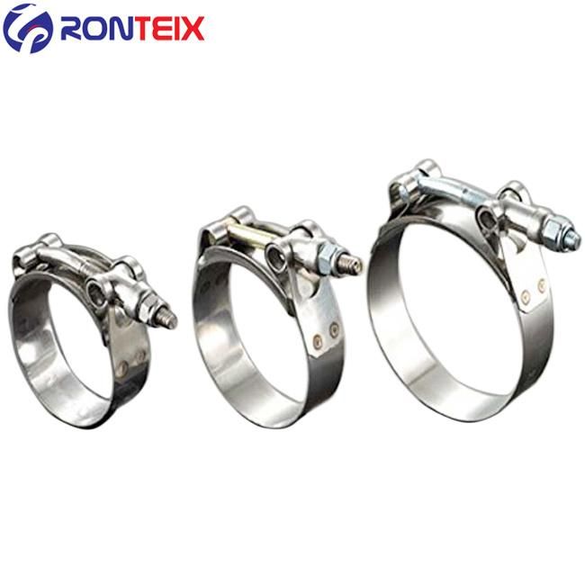 American Type Customized Adjustable Stainless Steel Hose Clamp for Silicone Hose
